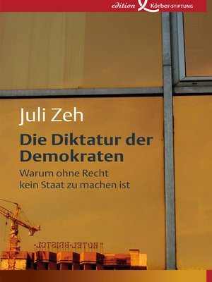 cover image of Die Diktatur der Demokraten